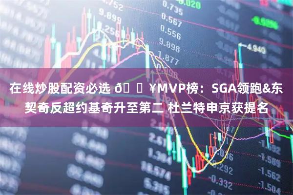 在线炒股配资必选 🔥MVP榜：SGA领跑&东契奇反超约基奇升至第二 杜兰特申京获提名